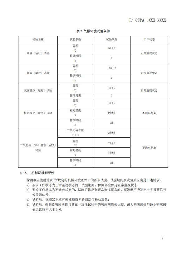關(guān)于對(duì)《風(fēng)管感煙火災(zāi)探測(cè)器》（征求意見(jiàn)稿）征求意見(jiàn)的函
